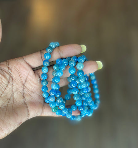 Blue Apatite | Authentic Gemstone Bracelet