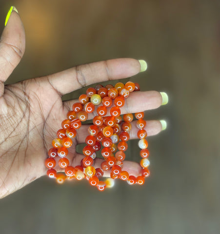 Red Carnelian | Authentic Gemstone Bracelet