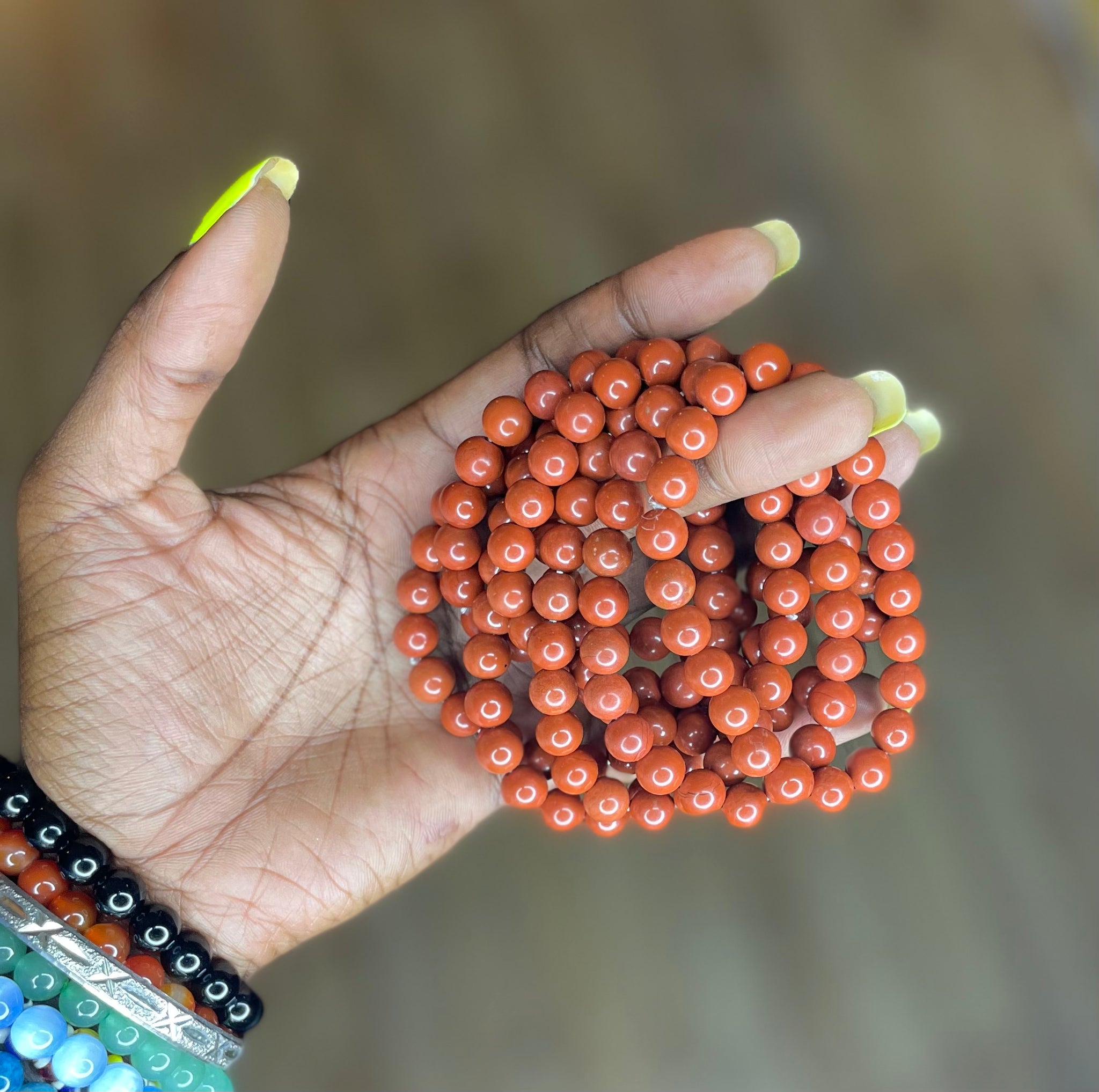 Red Jasper | Authentic Gemstone Bracelet