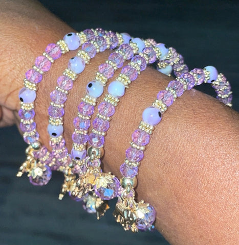 Lucky Purple | “Nazar” Bracelet