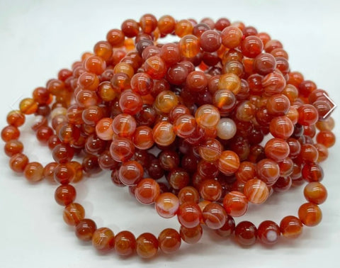 Red Carnelian | Authentic Gemstone Bracelet