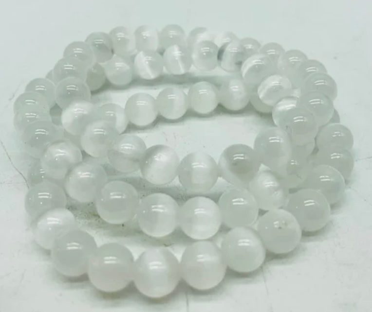 Selenite | Authentic Gemstone Bracelet